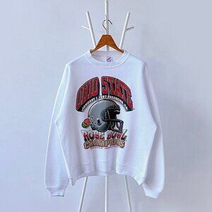 Vintage Ohio State Buckeyes Football Sweatshirt, Ohio State University Shirt Tee